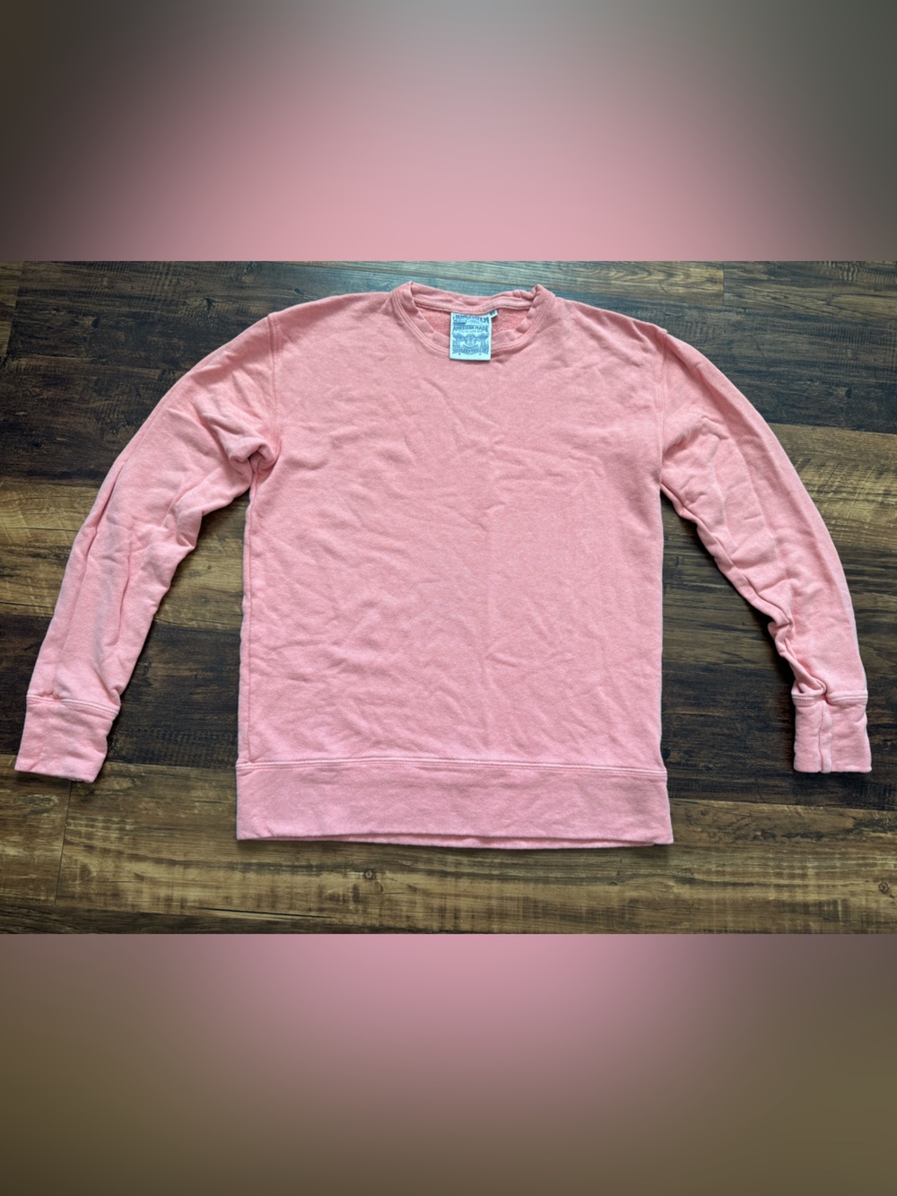 Jungmaven Coral Crewneck Sweatshirt 55% hemp 45% organic cotton - Picture 2 of 6